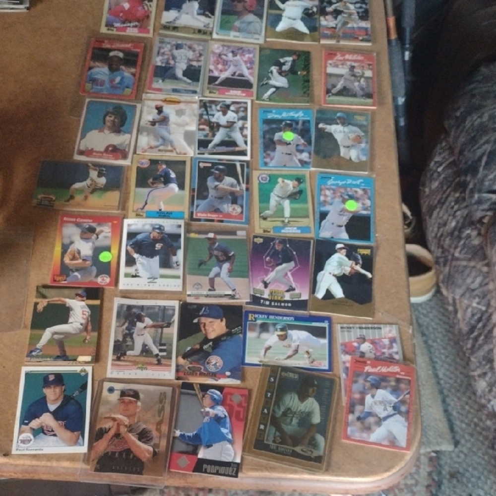 Assorted Baseball Trading Cards Collection
